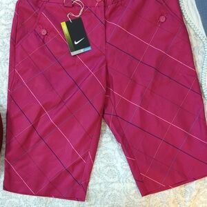 Nike Women's Athletic Shorts - Pink and Blue